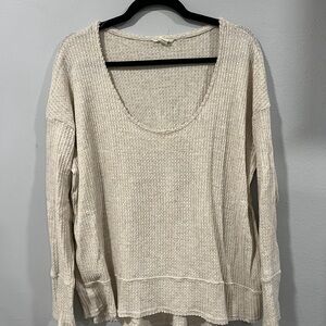 Long Sleeve Waffle Knit Thermal